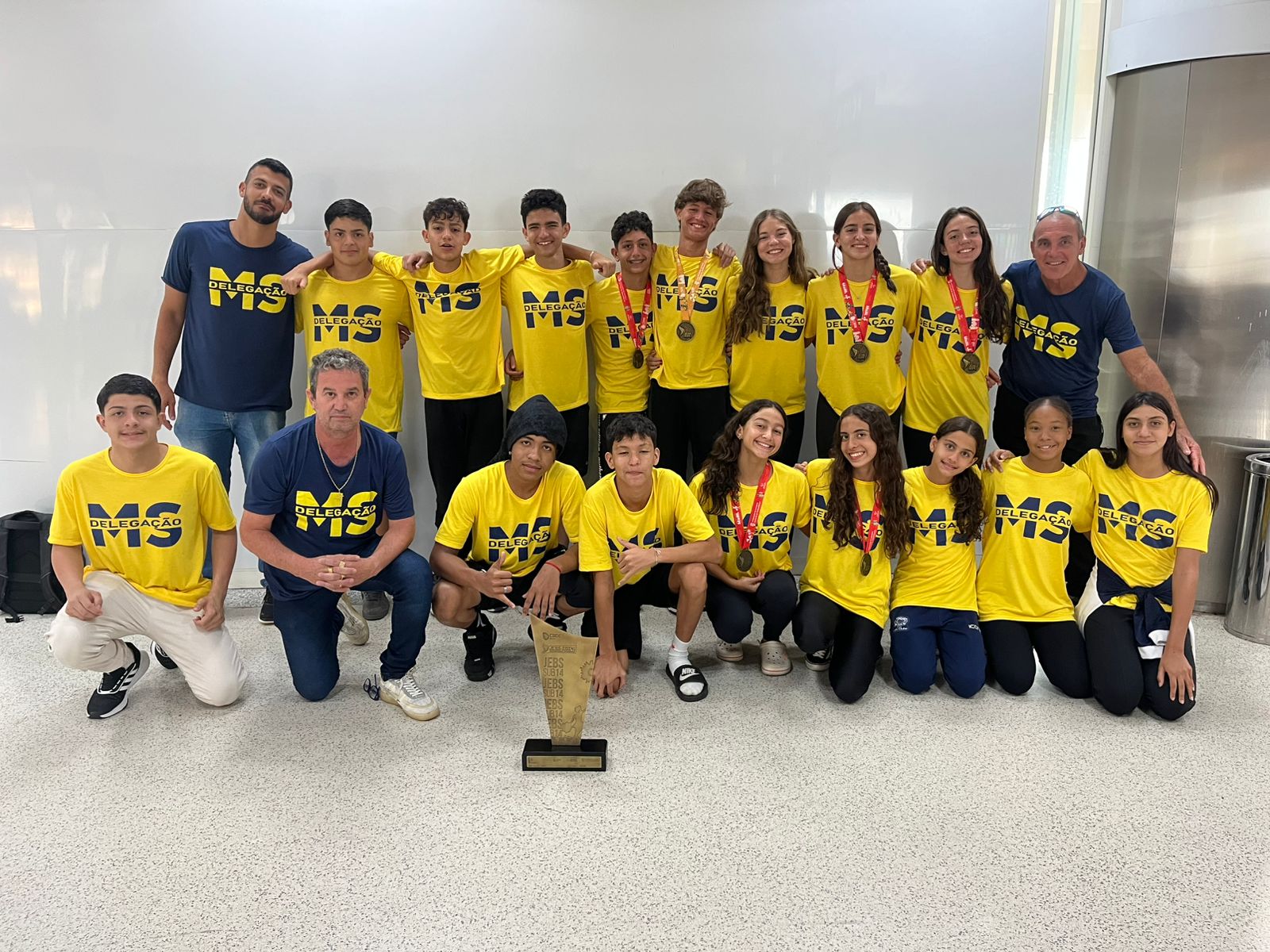 Delegação de MS viaja neste domingo para disputar os JEB´s em Uberlândia