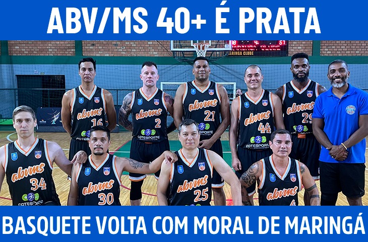 Basquete veterano: ABV/MS conquista vice-campeonato no Torneio Serginho Abujanra em Maringá