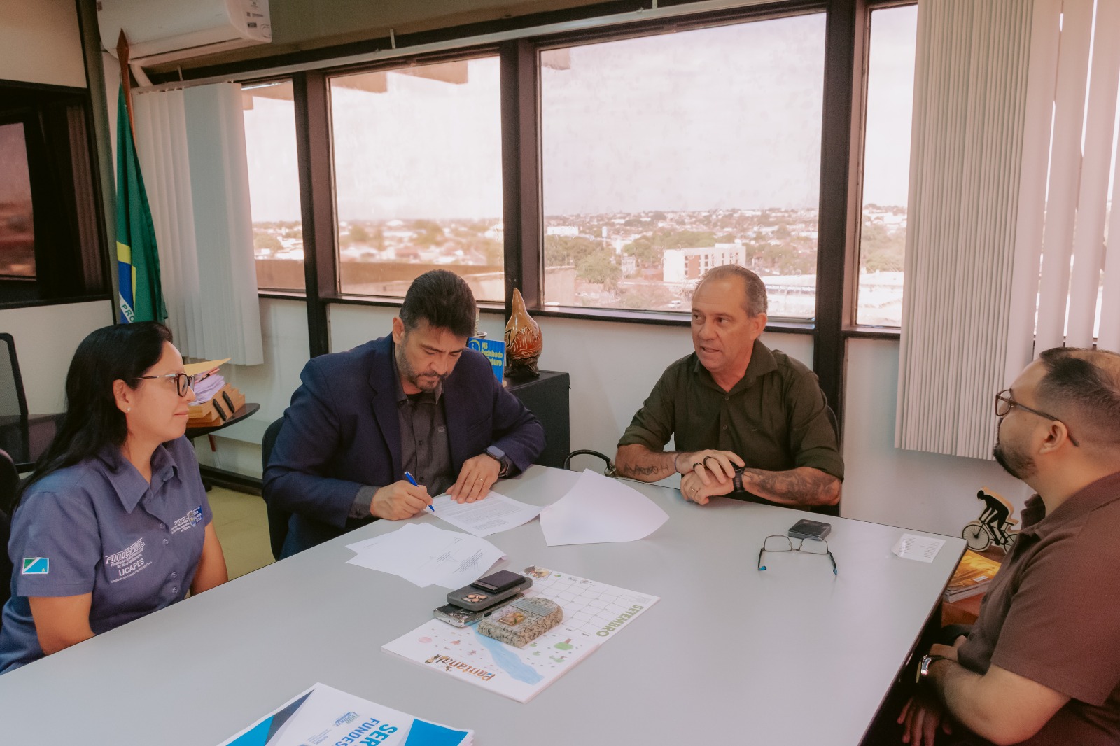 Fundesporte firma parceria com Centro Universitário para oferecer atendimento psicológico