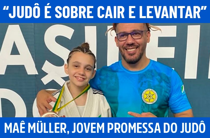 “Judô é sobre cair e levantar”: Maê Müller, jovem promessa de Mato Grosso do Sul, sonha em representar o Brasil nas Olimpíadas