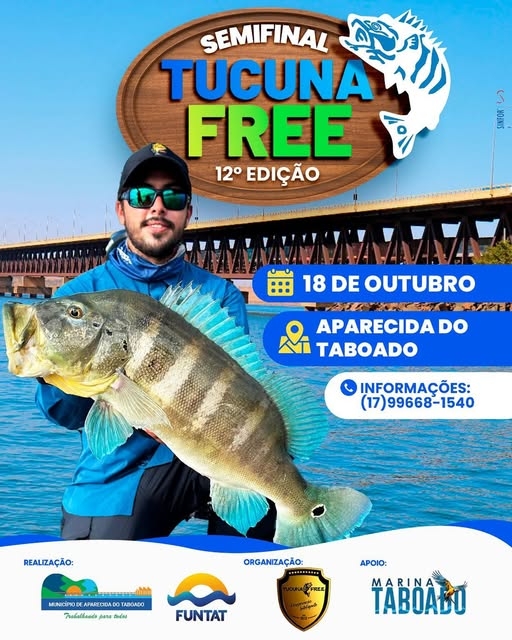 Vem aí a semifinal do 12º Tucuna Free em Aparecida do Taboado