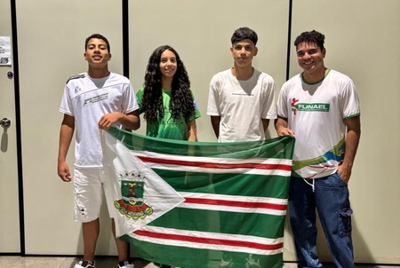 Atletas nova-andradinenses representam MS nos Jogos Escolares