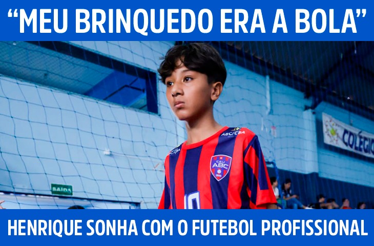 “Meu brinquedo era a bola”: a trajetória de Henrique Kawakita, promessa do futebol e futsal de Mato Grosso do Sul
