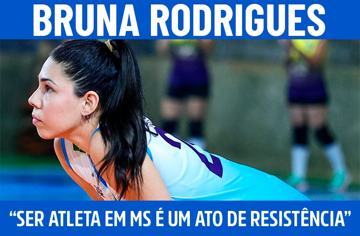 “Ser atleta em MS é um ato de resistência”, diz Bruna Rodrigues, líbero de Campo Grande