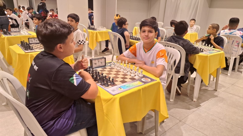 Costa Rica se destaca na 3ª Etapa do Campeonato Estadual de Xadrez Escolar