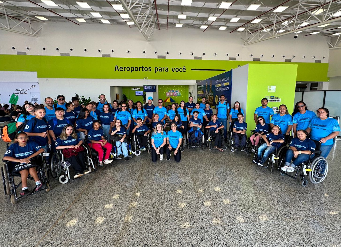 Delegação de MS disputa etapa nacional das Paralimpíadas Escolares