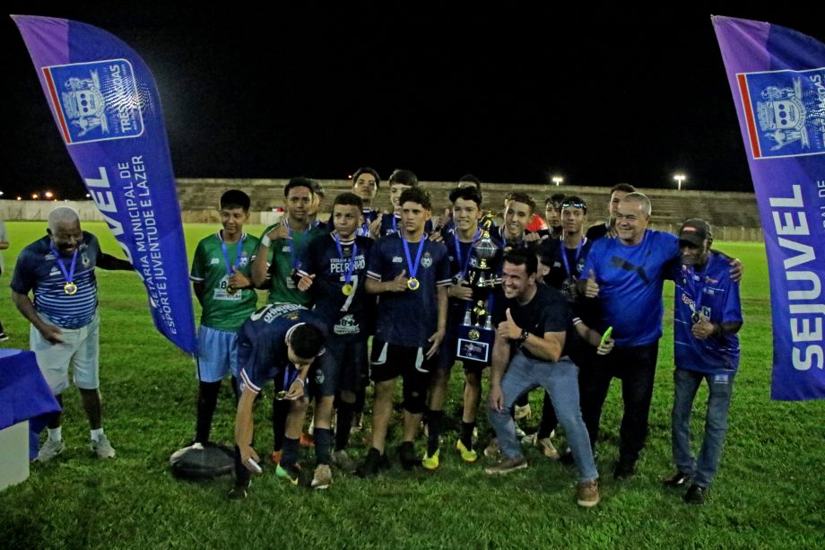 Saiba os campeões do Sub-15 e Sub-13 do Campeonato Municipal de Futebol de Base