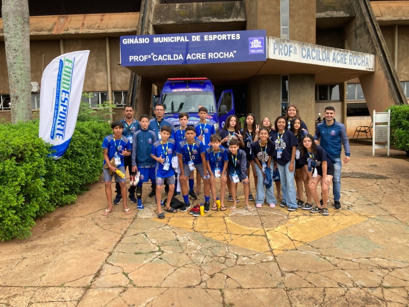 Estudantes de Brasilândia vivem experiência ímpar nos Jogos Escolares