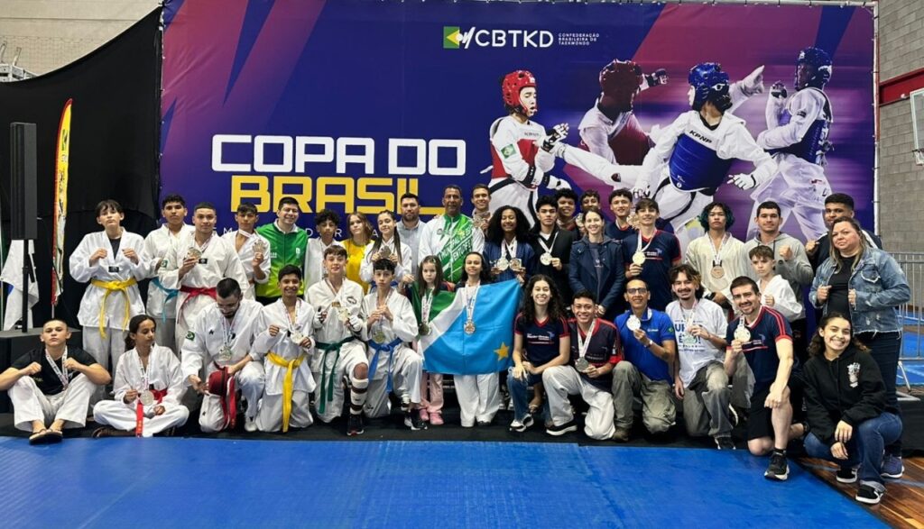 Atletas do MS participaram da Copa Brasil de Taekwondo no RS
