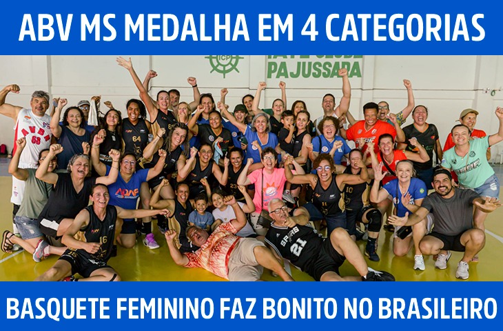 ABV-MS encerra participação histórica no XL Campeonato Brasileiro de Basquete Master em Maceió