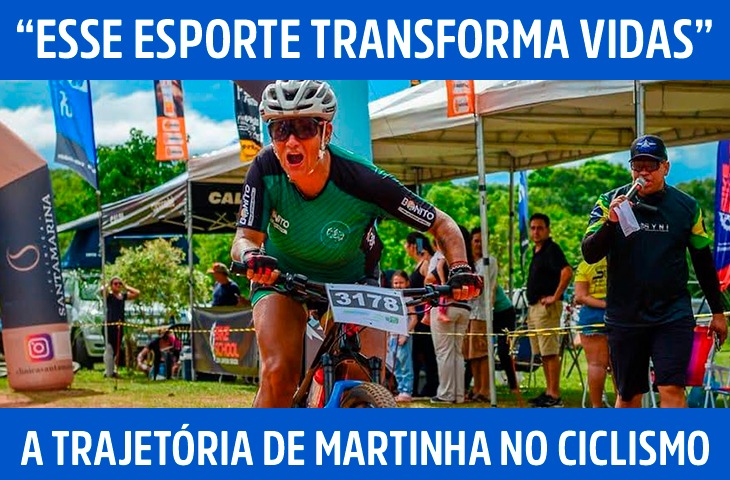 “Esse esporte transforma vidas”: a trajetória de Martinha Macedo no ciclismo de MS