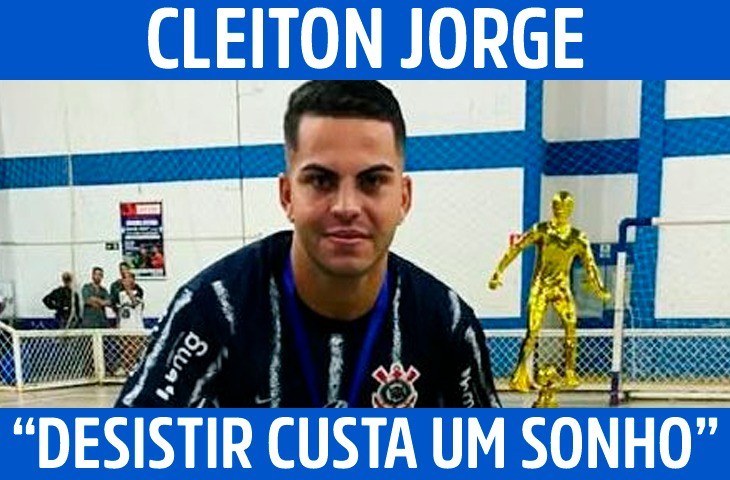 “Desistir custa um sonho”: a trajetória de Cleiton Jorge no futsal de MS