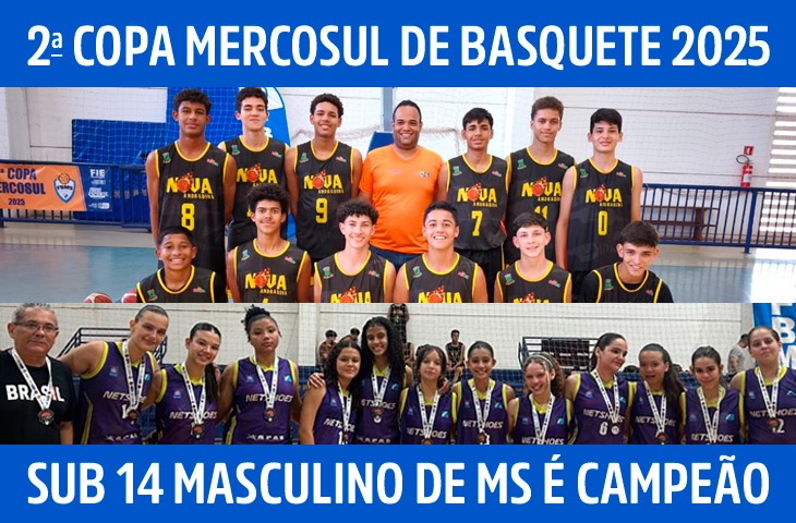SUB-14 – Mato Grosso do Sul mostra força e evolução na Copa Mercosul 2025