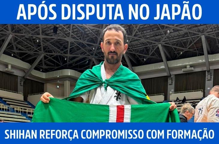 Após disputa no Japão, Shihan Fabiano reforça compromisso com formação de atletas no Kyokushin