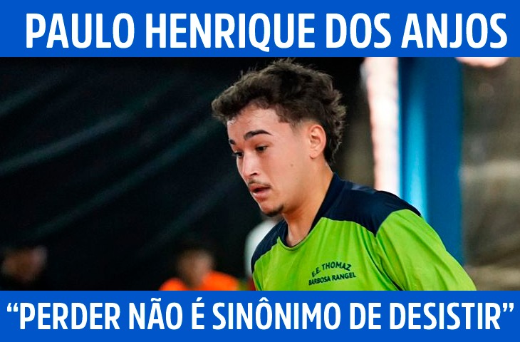 “Perder não é sinônimo de desistir”, diz jovem atleta de futsal de Rio Verde