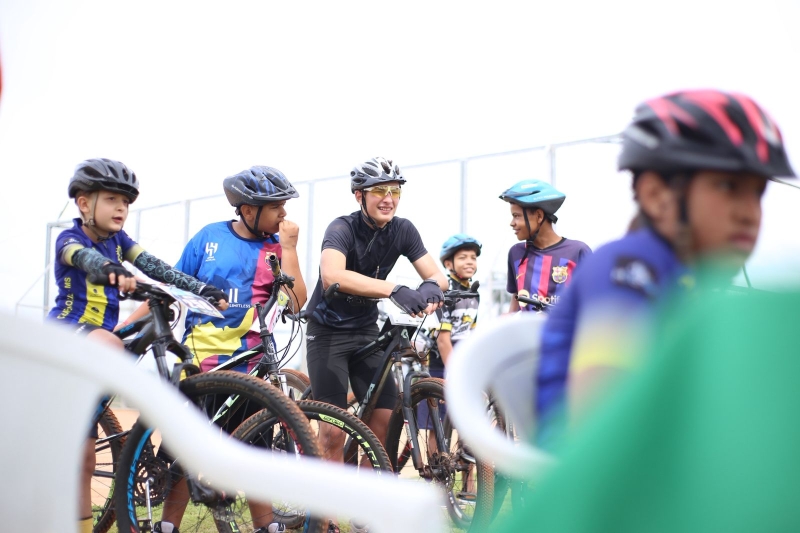 Festival de Ciclismo marca encerramento das atividades da turminha