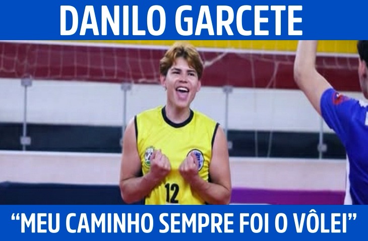 “Meu caminho sempre foi o vôlei”: trajetória de Danilo Gracete, atleta sul-mato-grossense