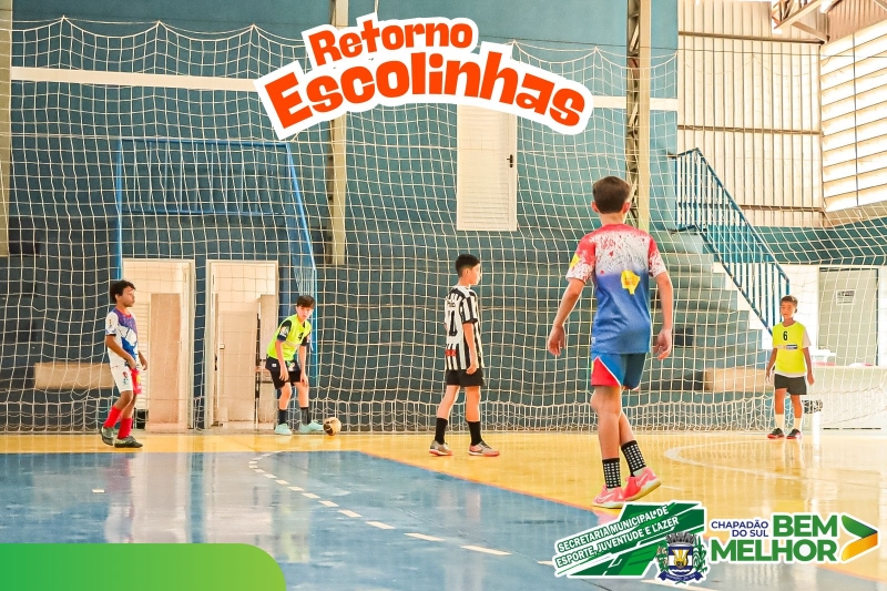 Secretaria Municipal de Esporte retoma escolinhas esportivas