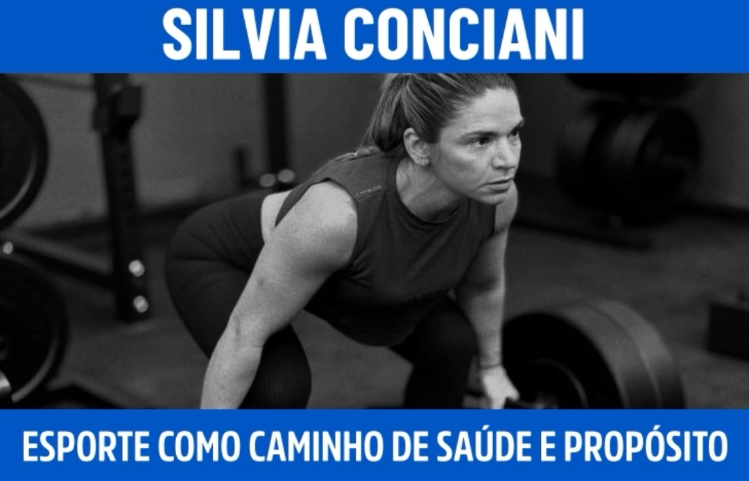 Silvia Conciani explica como o esporte virou caminho de saúde, rotina e propósito