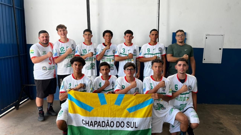 Handebol de Chapadão do Sul conquista vice-campeonato em seletiva estadual