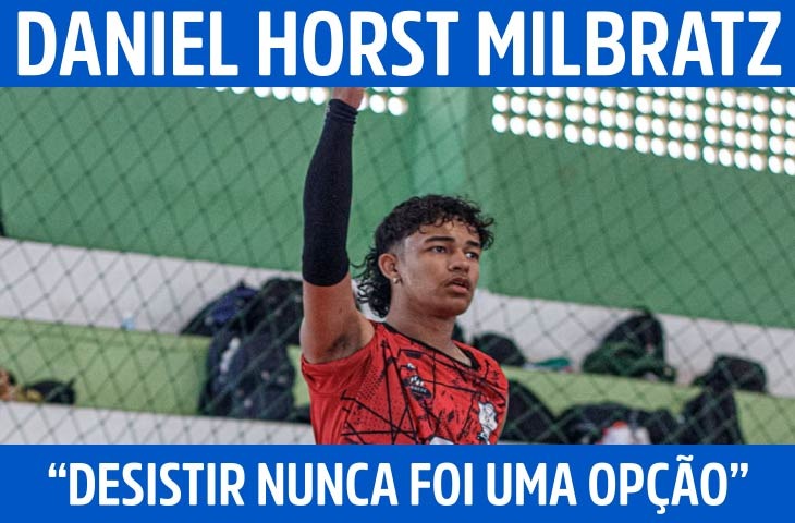 “Desistir nunca foi uma opção”, diz jovem líbero de MS que encontrou no vôlei seu projeto de vida