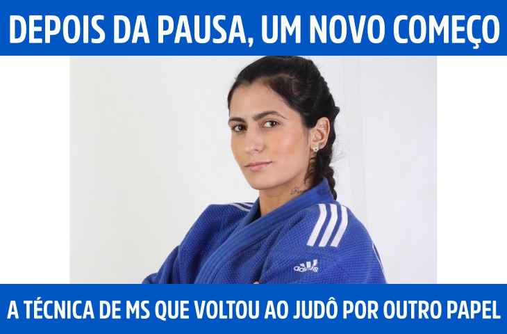 Depois da pausa forçada, um novo começo: a técnica do Palmeiras que voltou ao judô por outro papel
