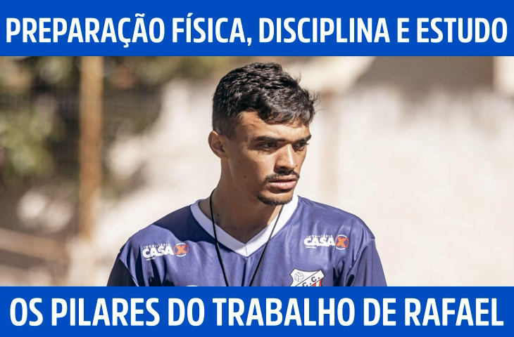 Preparação física, disciplina e estudo: os pilares do trabalho de Rafael Santana com jovens atletas