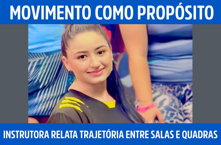 Movimento como propósito: instrutora de dança de MS relata trajetória entre salas de aula e quadras de areia