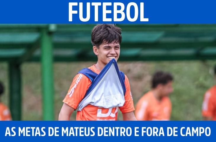 As metas de Mateus Pavão dentro e fora de campo