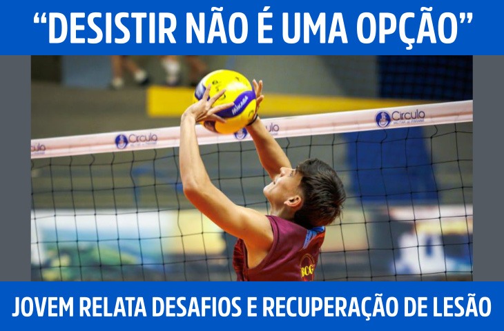 “Desistir não é uma opção”: jovem do vôlei de MS relata desafios da base e recuperação de lesão