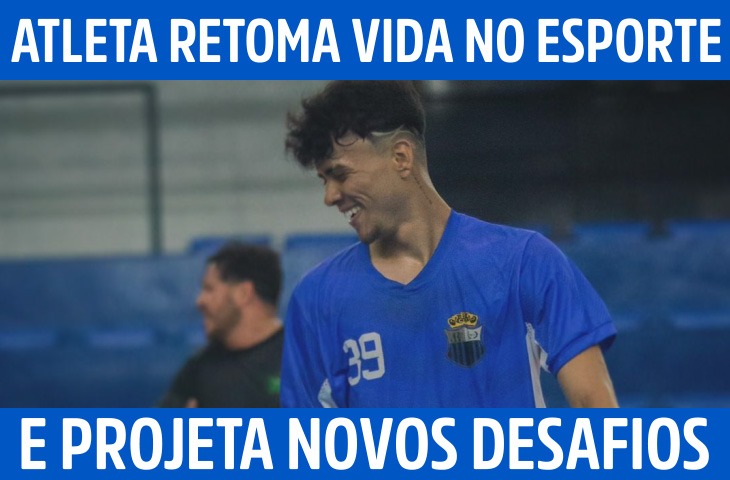 Atleta retoma vida no esporte e projeta novos desafios