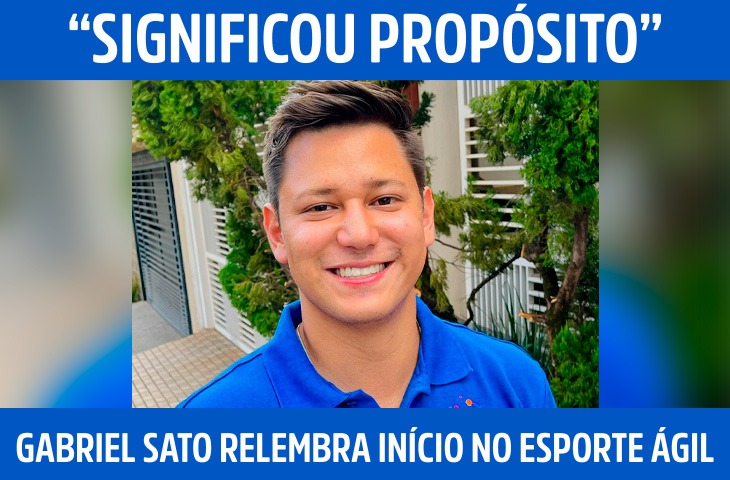 Gabriel Sato relembra início no Esporte Ágil e destaca papel do site na valorização do esporte de MS