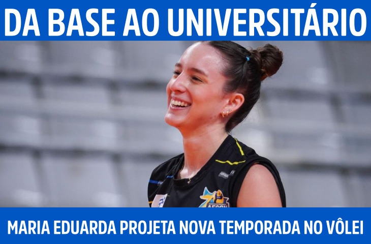 Da base ao universitário, Maria Eduarda projeta nova temporada no vôlei de MS
