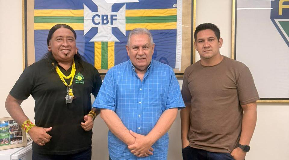 FFMS apoia projeto que cria competição de futebol nacional indígena