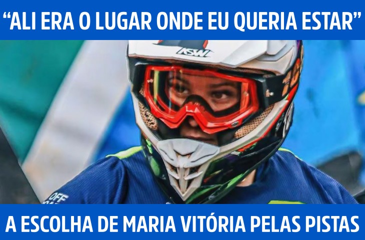 “Ali era o lugar onde eu queria estar”: a escolha de Maria Vitória pelas pistas