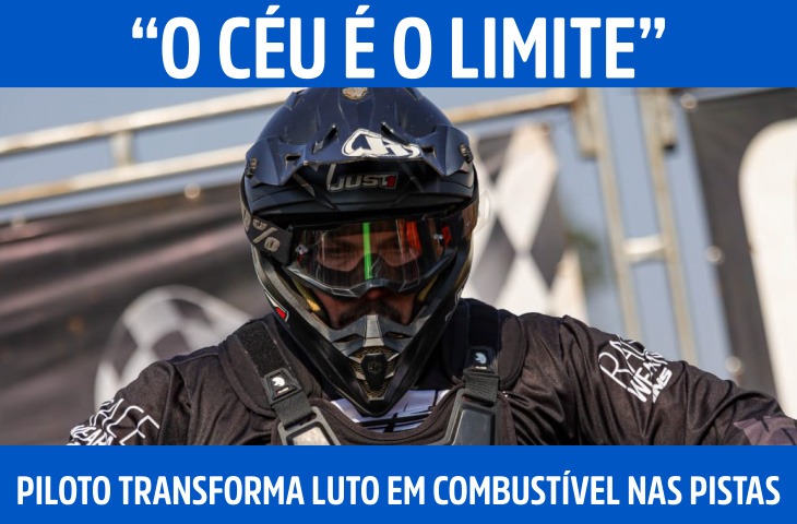 “O céu é o limite”: piloto de Anastácio transforma luto em combustível nas pistas