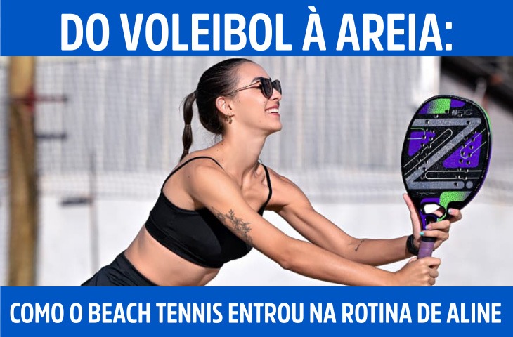 Do voleibol à areia: como o beach tennis entrou na rotina de uma professora de Dourados