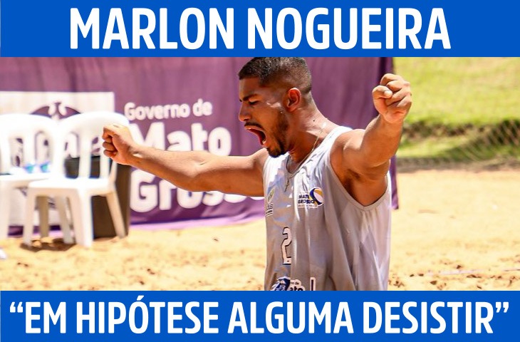 “Em hipótese alguma desistir”: Marlon Nogueira divide rotina entre o crossfit e o vôlei de praia
