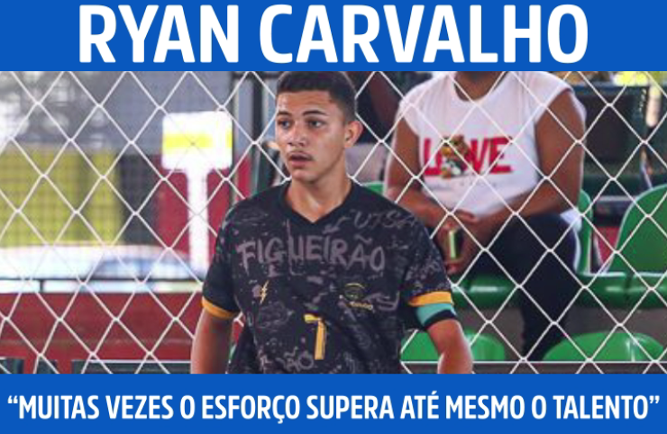 “Muitas vezes o esforço supera até mesmo o talento”, diz jovem atleta de futsal de Figueirão