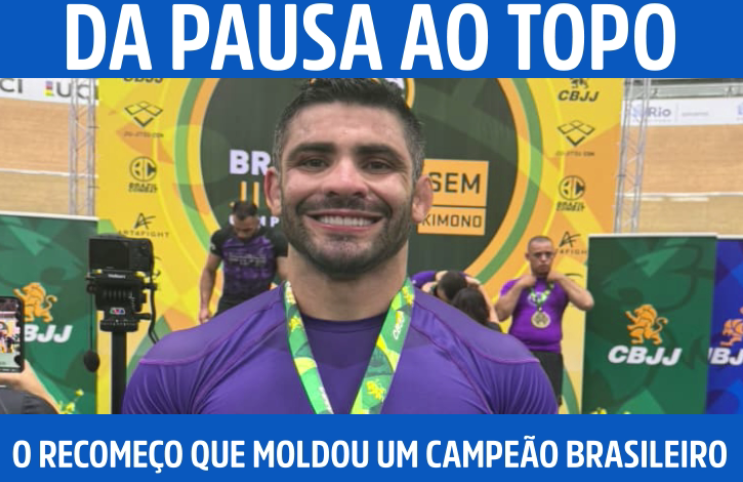 Da pausa ao topo: o recomeço que moldou um campeão brasileiro