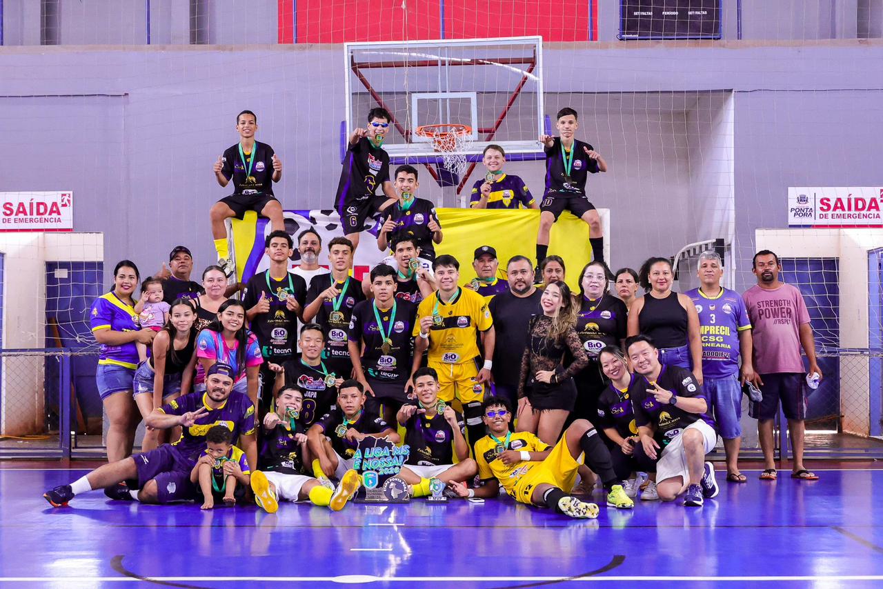 A Apaefs conquistou o título sul-mato-grossense do Estadual da Liga MS 2026, em campeonato disputado em Ponta Porã entre os dias 13 e 15 de março.