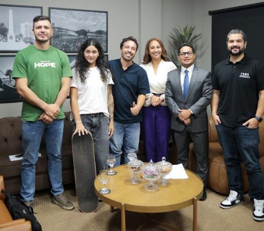 Papy articula investimentos para revitalização de pistas de skate na Capital