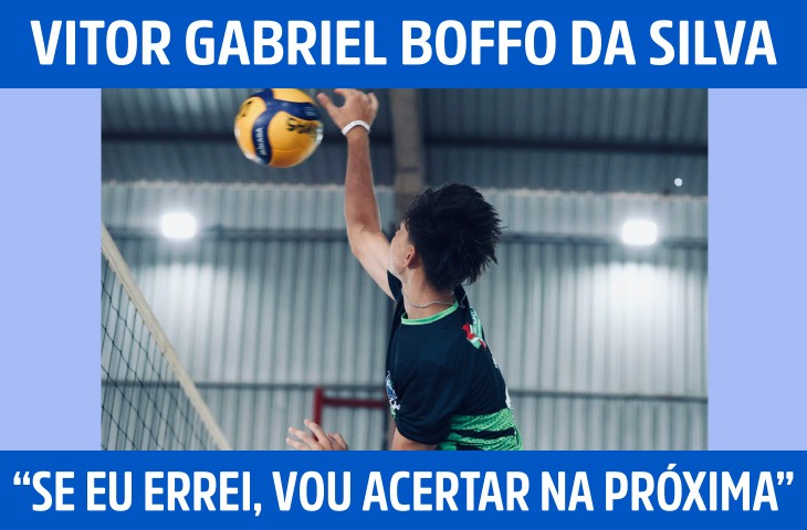 “Se eu errei, vou acertar na próxima”: jovem de MS aposta na evolução dentro do vôlei