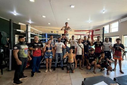 Equipe de Muay Thai de Três Lagoas brilha em seletiva para Campeonato Estadual e garante 12 medalhas