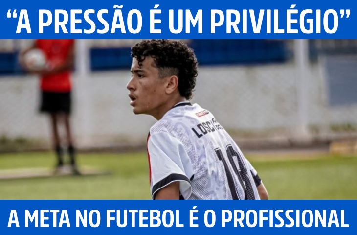 “A pressão é um privilégio”: jovem atleta de MS projeta futuro no futebol