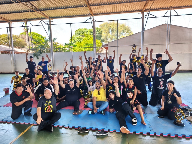 Dragões de Fogo conquista o 1º lugar geral na etapa estadual de Kung Fu Kuoshu em Campo Grande