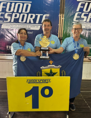 Terceira idade de iguatemi participa dos jogos estaduais na modalidade da bocha em ponta porã-ms, com destaque.