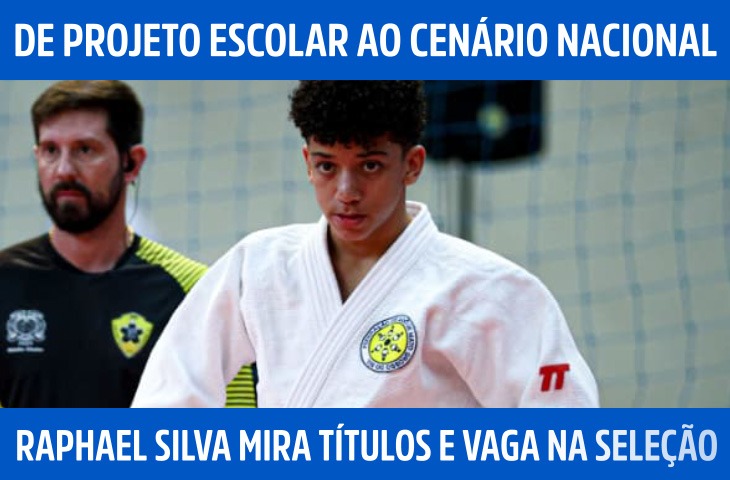 De projeto escolar ao cenário nacional: Raphael Silva mira títulos e vaga na seleção