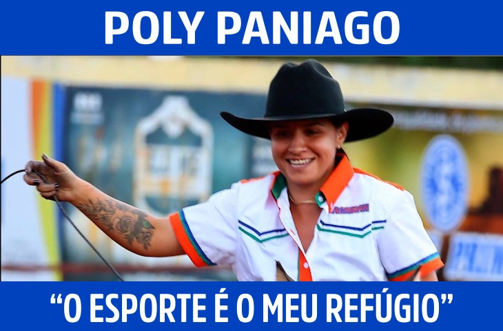 “O esporte é o meu refúgio”, diz Poly Paniago sobre rotina entre o crossfit e o laço comprido