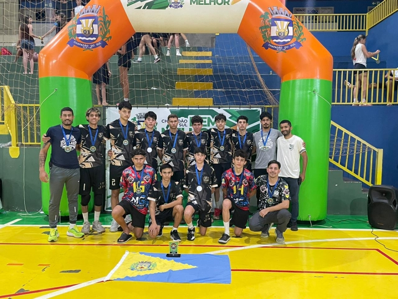Costa Rica conquista o vice-campeonato na 1ª etapa da Liga Regional de Voleibol Sub-17 em Chapadão do Sul